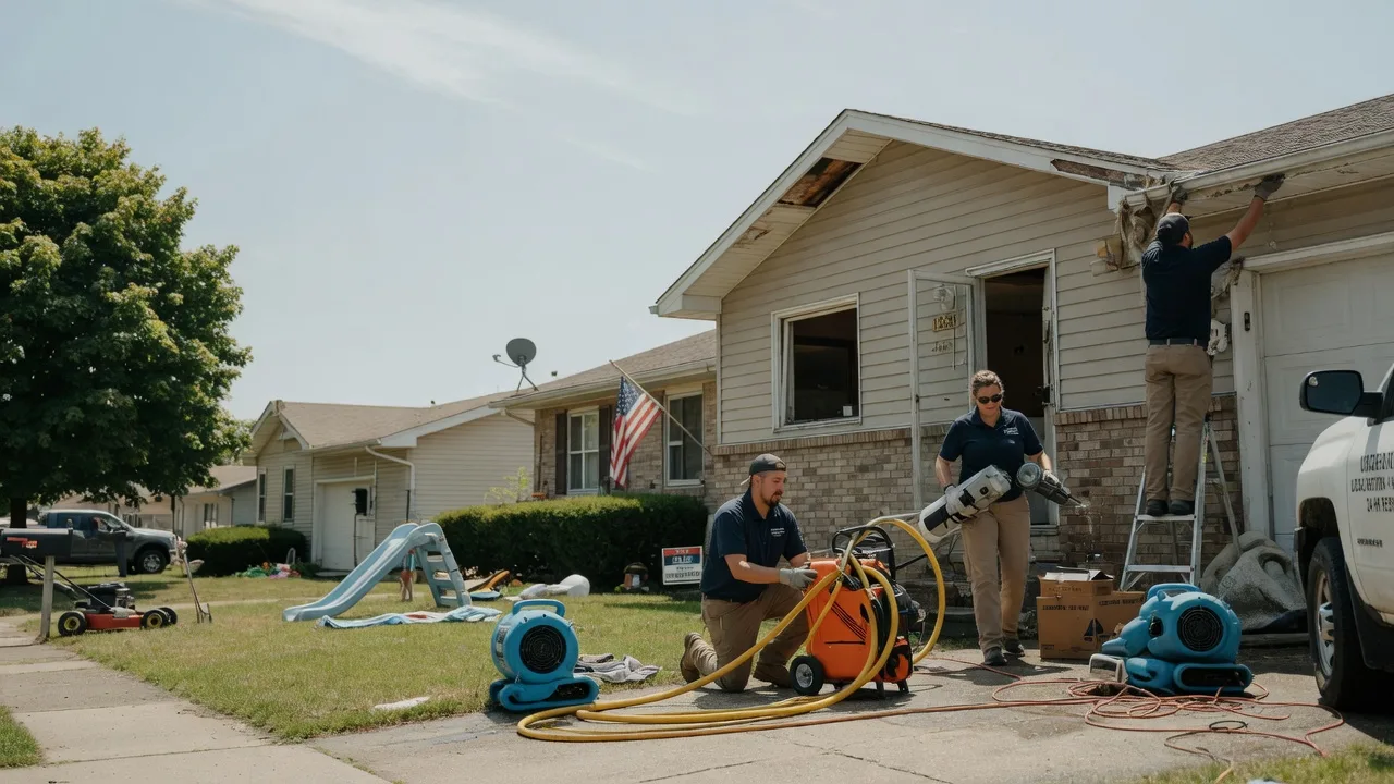 Water Damage Restoration in Walcott, IA near me